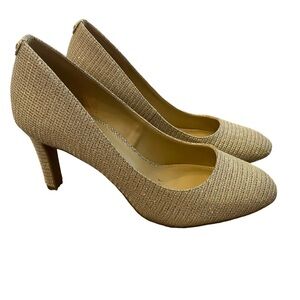 Michael Kors metallic heels 7